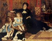 Auguste renoir, Madame Charpenting and Children